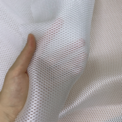 Сетка 3D трехслойная Air mesh 160 гр/м2, цвет Белый (на отрез)  в Кирове