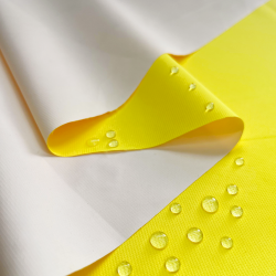 Водонепроницаемая Дышащая Мембранная ткань PU 10'000, цвет Жёлтый (на отрез)  в Кирове
